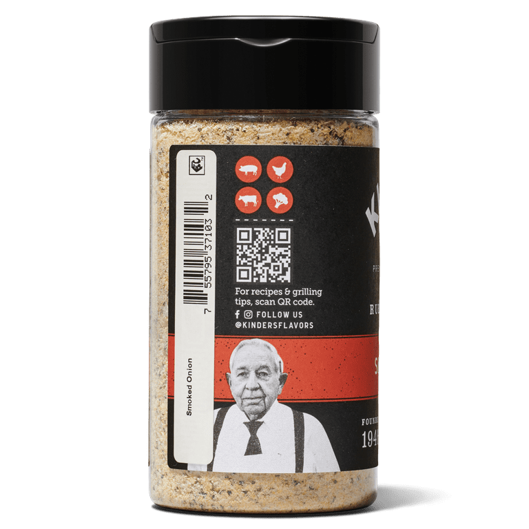 Kinder's Smoked Onion Seasoning, 7 oz