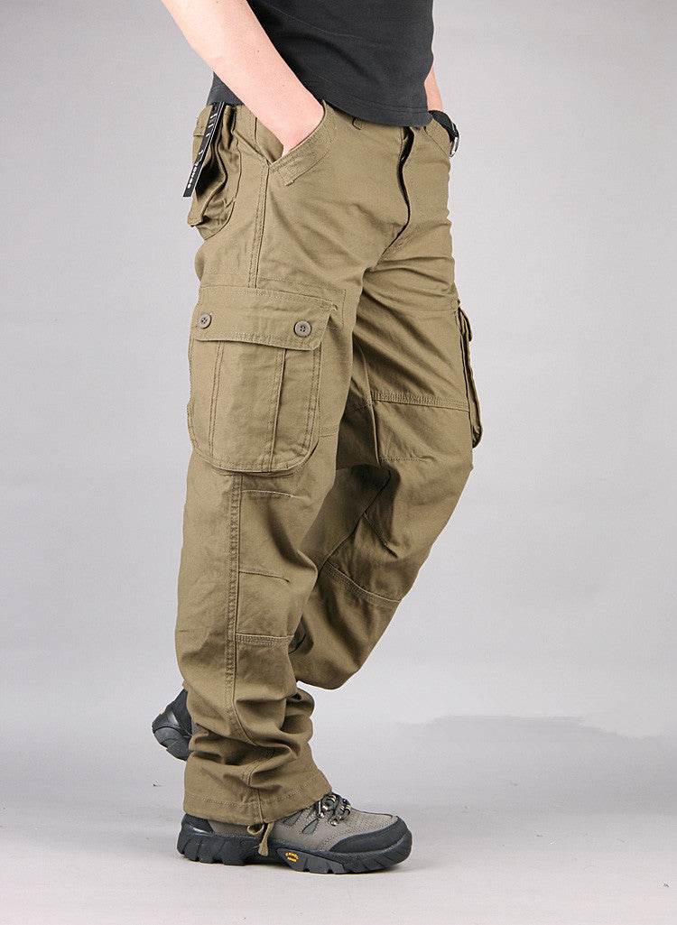 Multi-pocket Men's Casual Loose Labor Protection Cargo Pants