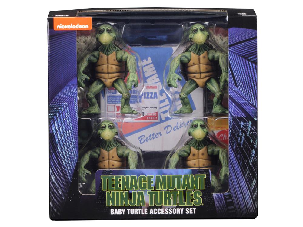 Teenage Mutant Ninja Turtles Movie Baby Turtles 1:4 Scale Action Figure 4-Pack