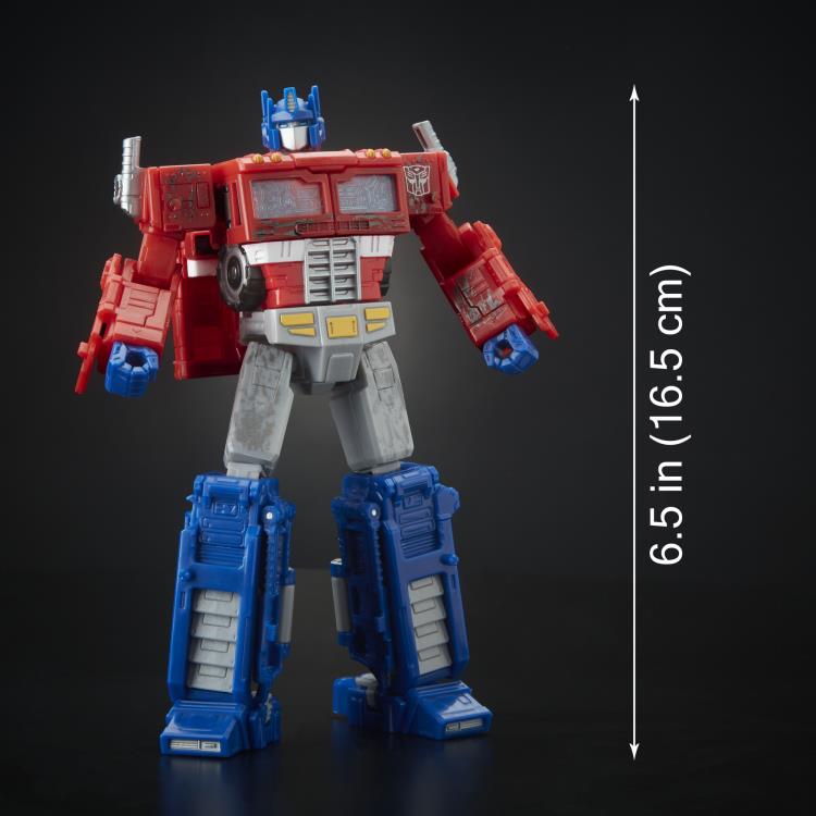 Transformers War for Cybertron: Siege Voyager Optimus Prime