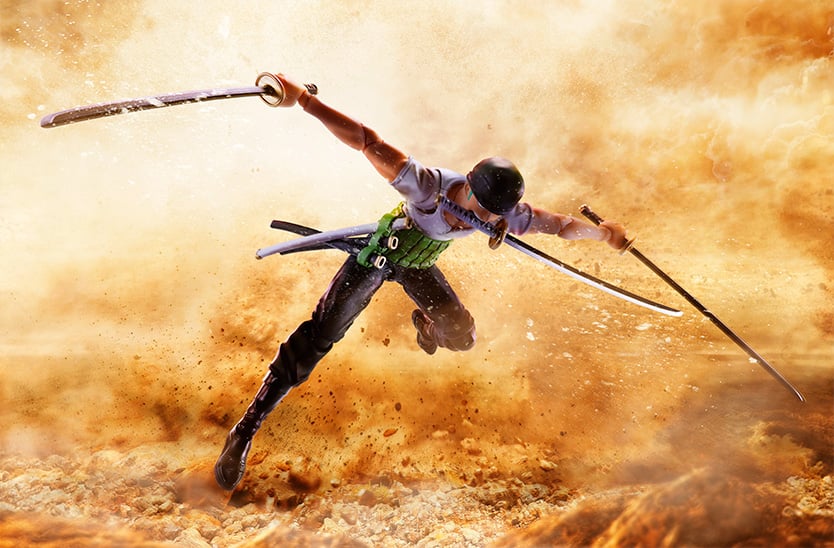 One Piece - S.H.Figuarts - Roronoa Zoro (Romance Dawn)