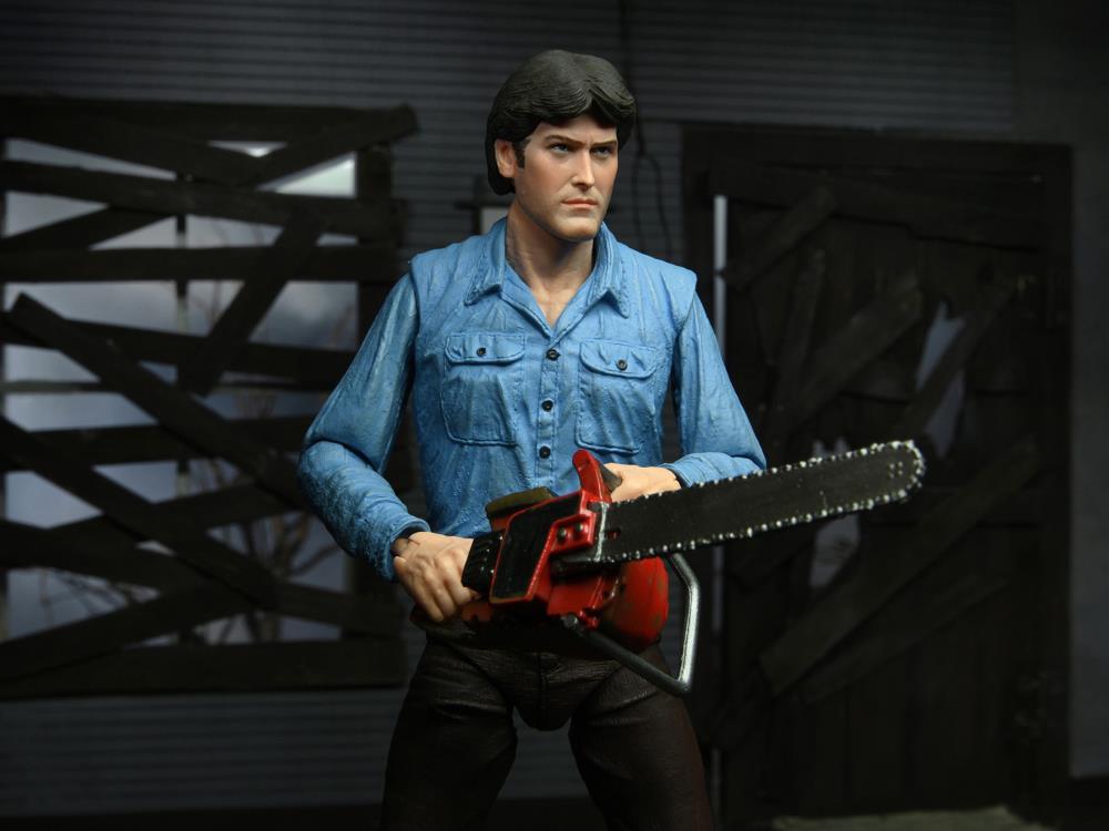 The Evil Dead 40th Anniversary Ultimate Ash Williams Figure (substandard packaging)
