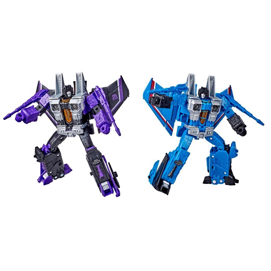 Transformers Generations War for Cybertron Earthrise Voyager Skywarp and Thundercracker
