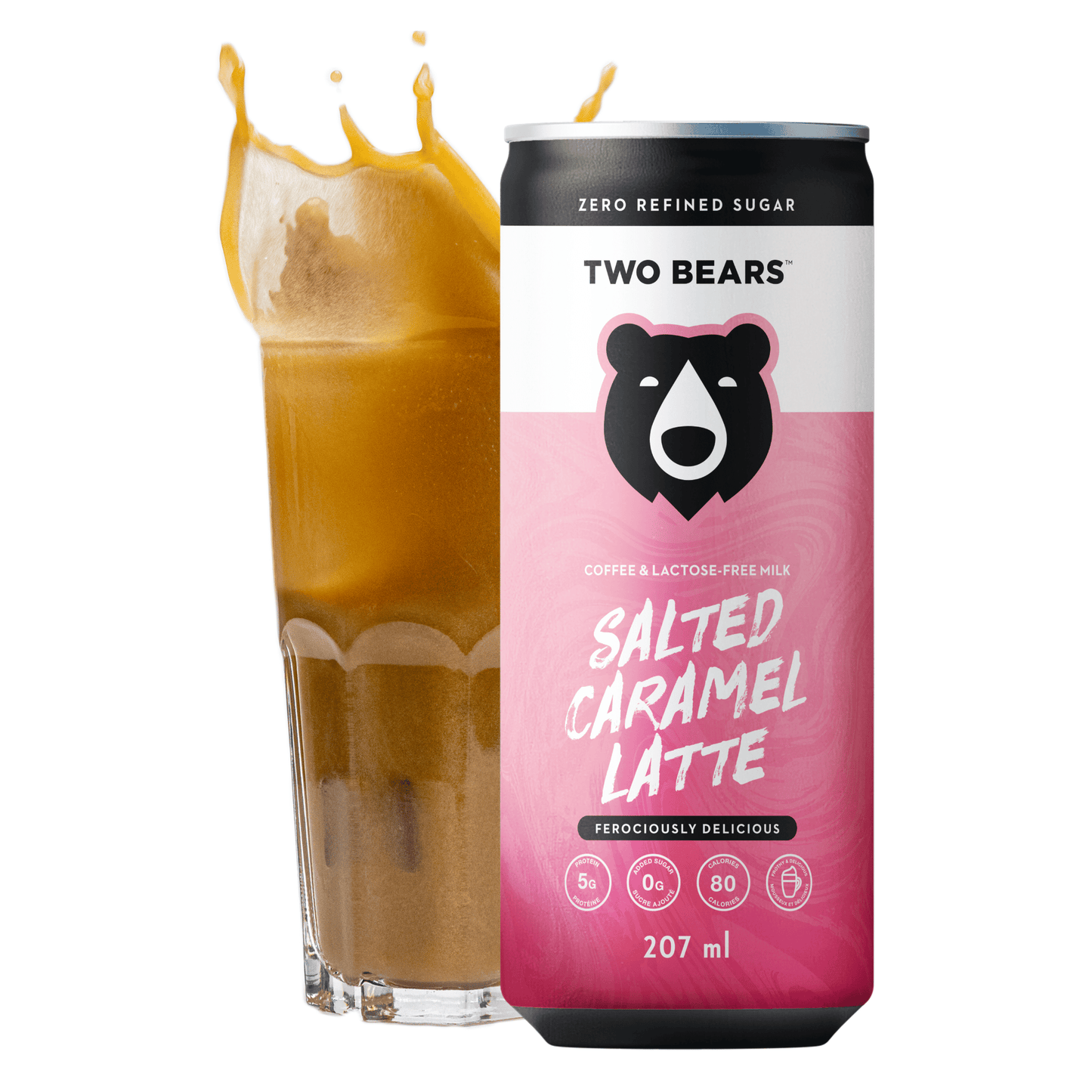 Lactose-Free Dairy Salted Caramel Latte (207 ml)