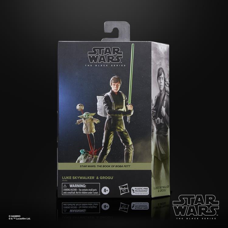 Star Wars: The Black Series 6" Luke Skywalker & Grogu - Book of Boba Fett