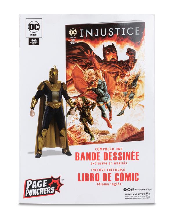 MCFARLANE TOYS - Injustice Page Punchers Dr. Fate 7" Figure with Comic