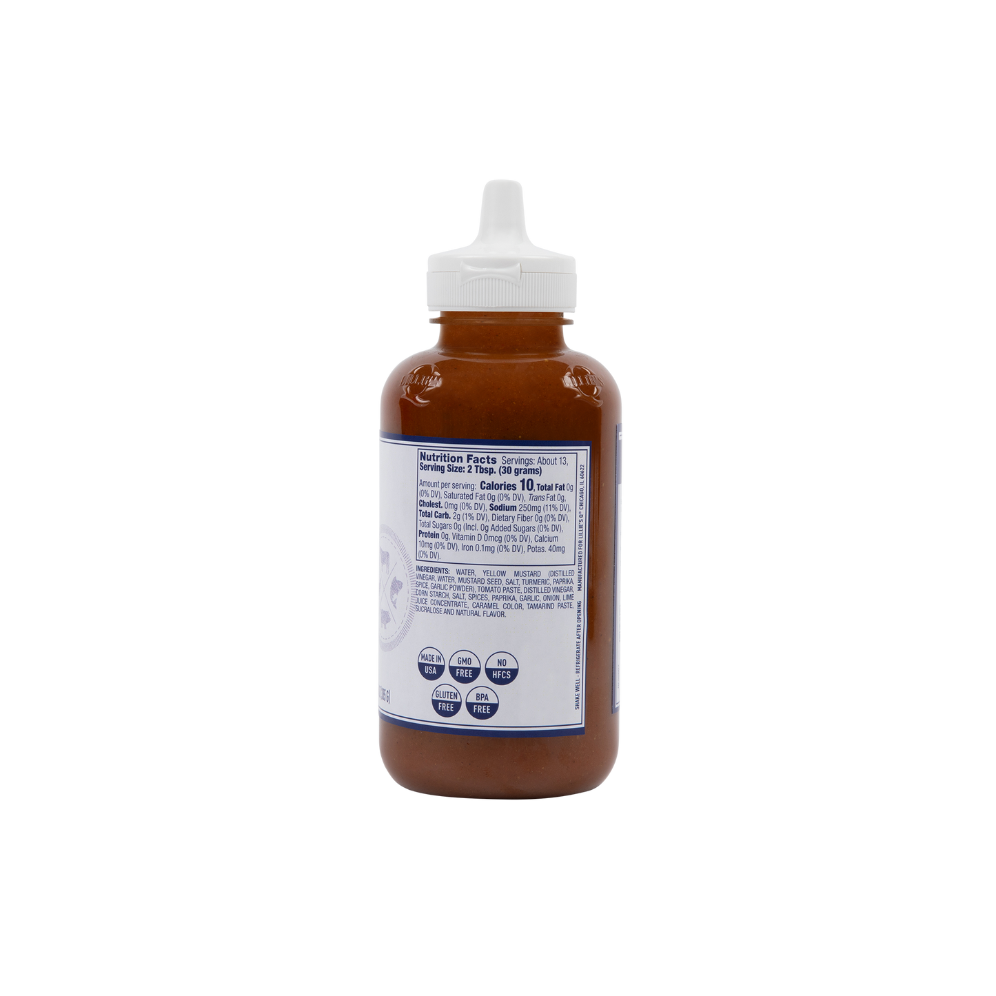 Lillie's Q Zero Sugar Carolina Barbeque Sauce