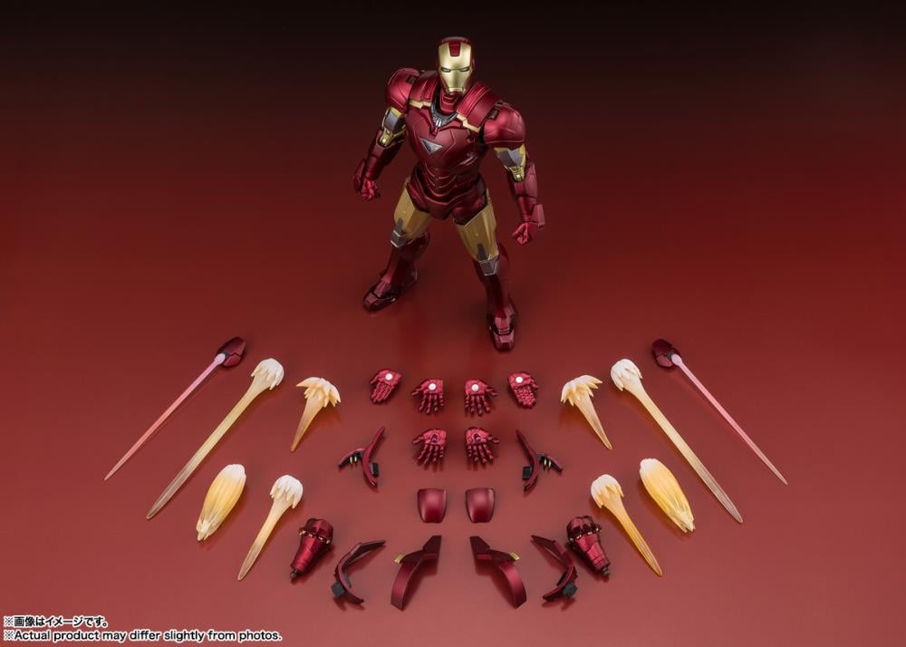 The Infinity Saga S.H.Figuarts Iron Man Mark 6 Action Figure