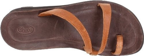 Chaco Women's Indigen Ecotread Leather Flip Flops US Size 6