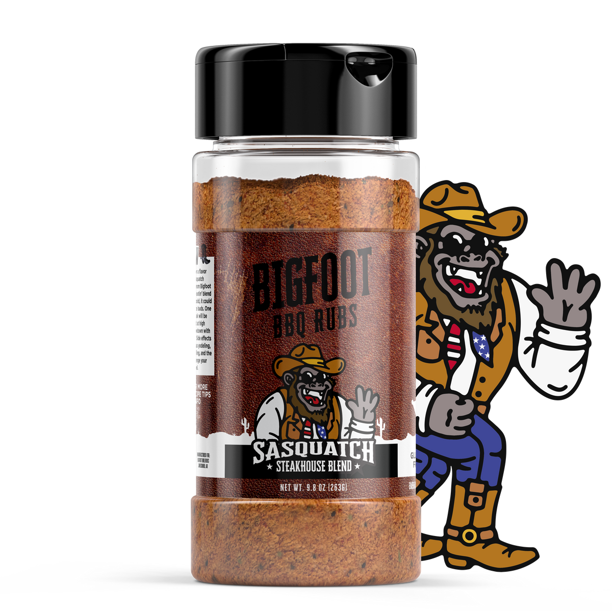 Bigfoot BBQ Rubs Sasquatch Steakhouse Blend