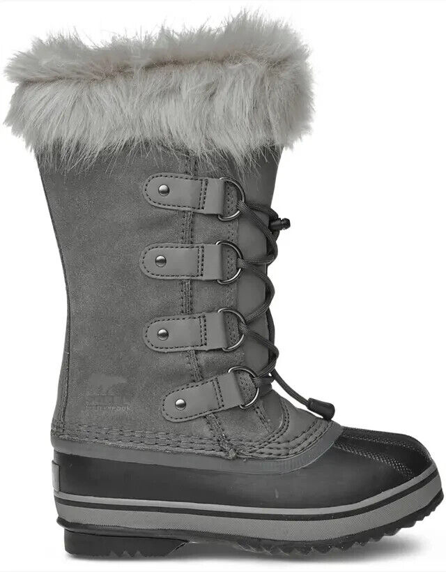 Sorel Youth Joan of Arctic Knit Waterproof Snow Boot, Size 1