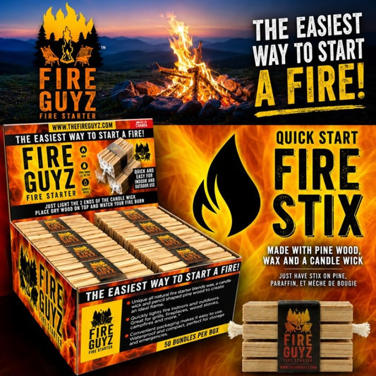 Quick Start Fire Stick 20ct Great For Fireplaces!!