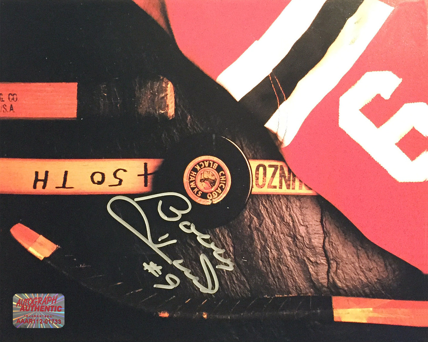 BOBBY HULL SIGNED CHICAGO BLACKHAWKS & WINNIPEG JETS 8" X 10" COLLAGE PHOTO – AUTOGRAPHED NHL HOCKEY COLLECTIBLE (10" X 8")