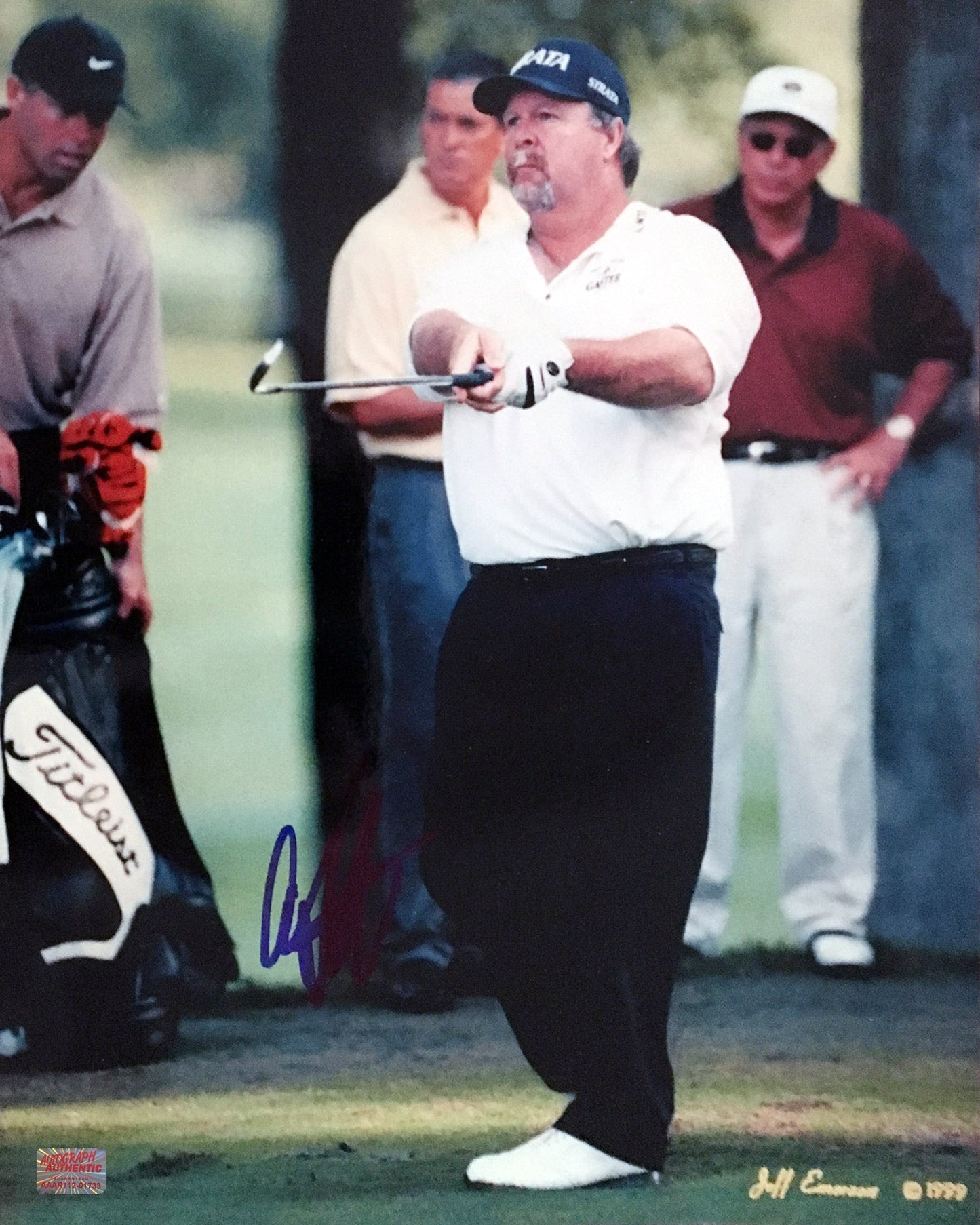CRAIG STADLER SIGNED 8" X 10" GOLF PHOTO – MASTERS CHAMPION PGA TOUR AUTOGRAPHED SPORTS MEMORABILIA (10" X 8") – AUTOGRAPHED MEMORABILIA DISPLAY – AUTHENTIC SIGNED COLLECTIBLE