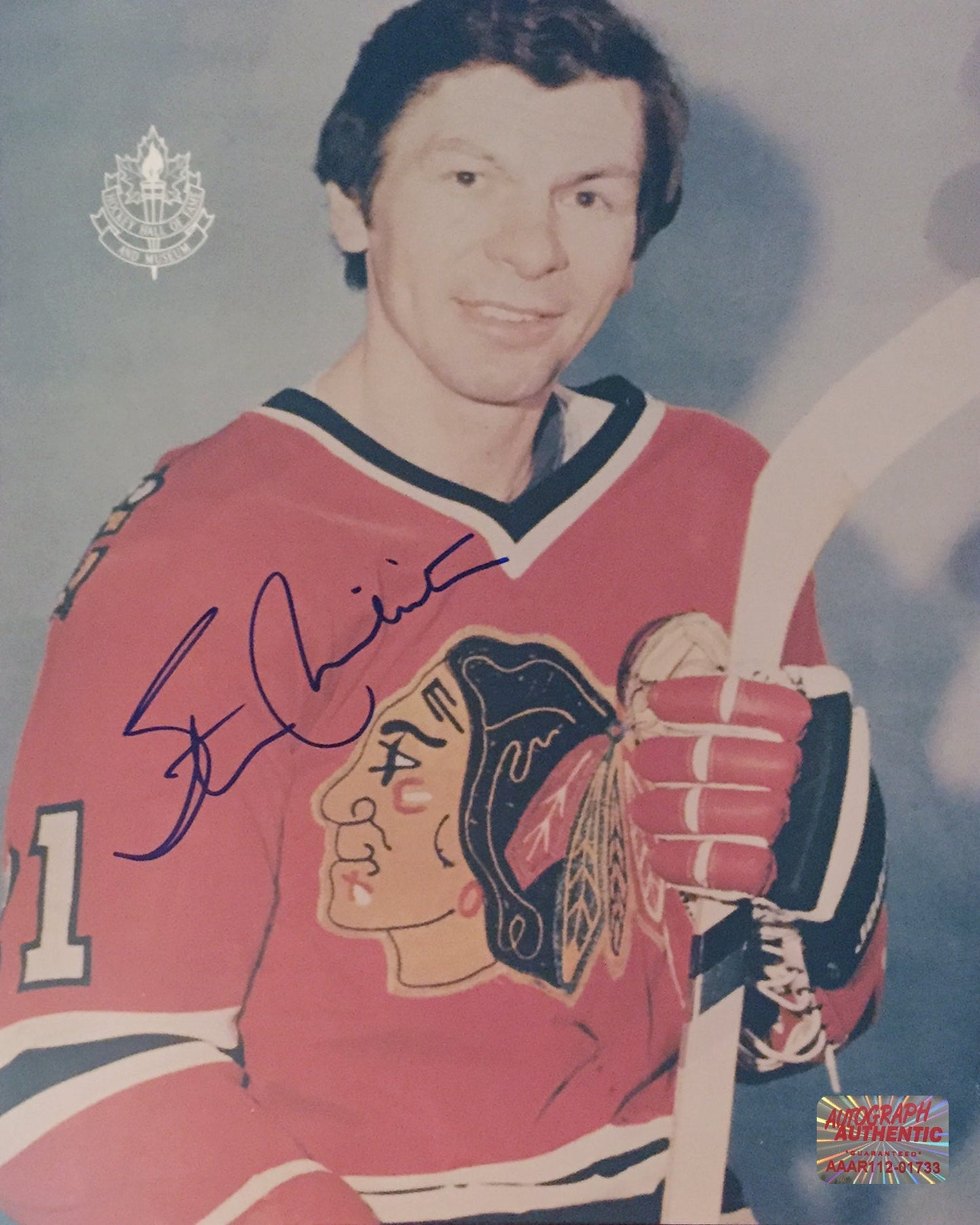 STAN MIKITA AUTOGRAPHED 8" X 10"PHOTOGRAPH – CHICAGO BLACKHAWKS NHL SIGNED HOCKEY COLLECTIBLE (8" X 10")