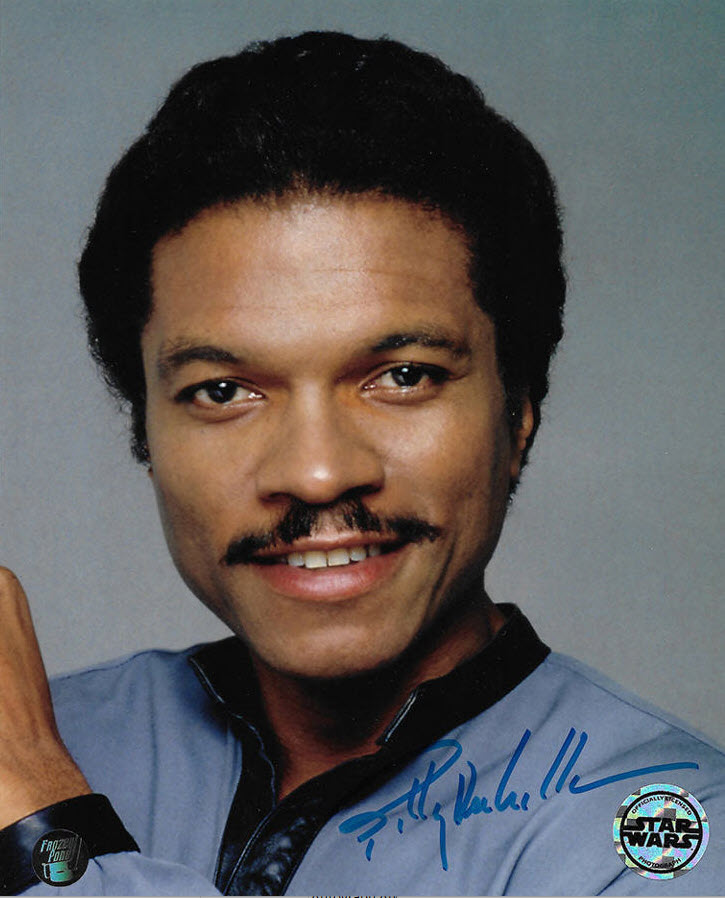BILLY DEE WILLIAMS SIGNED STAR WARS 8" X 10" POSE PHOTO – LANDO CALRISSIAN AUTOGRAPH COLLECTIBLE