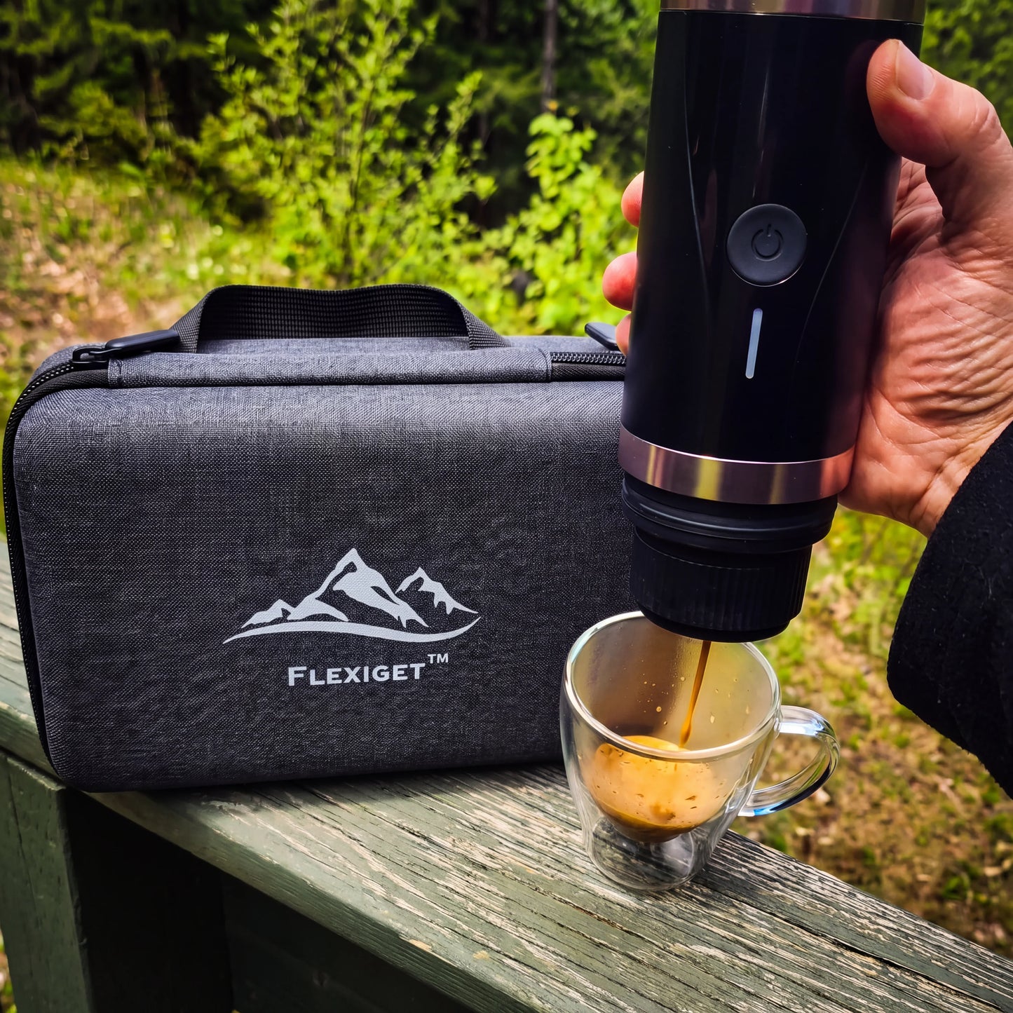 FlexiGet Pro — Machine à Espresso Portable 20 Bars
