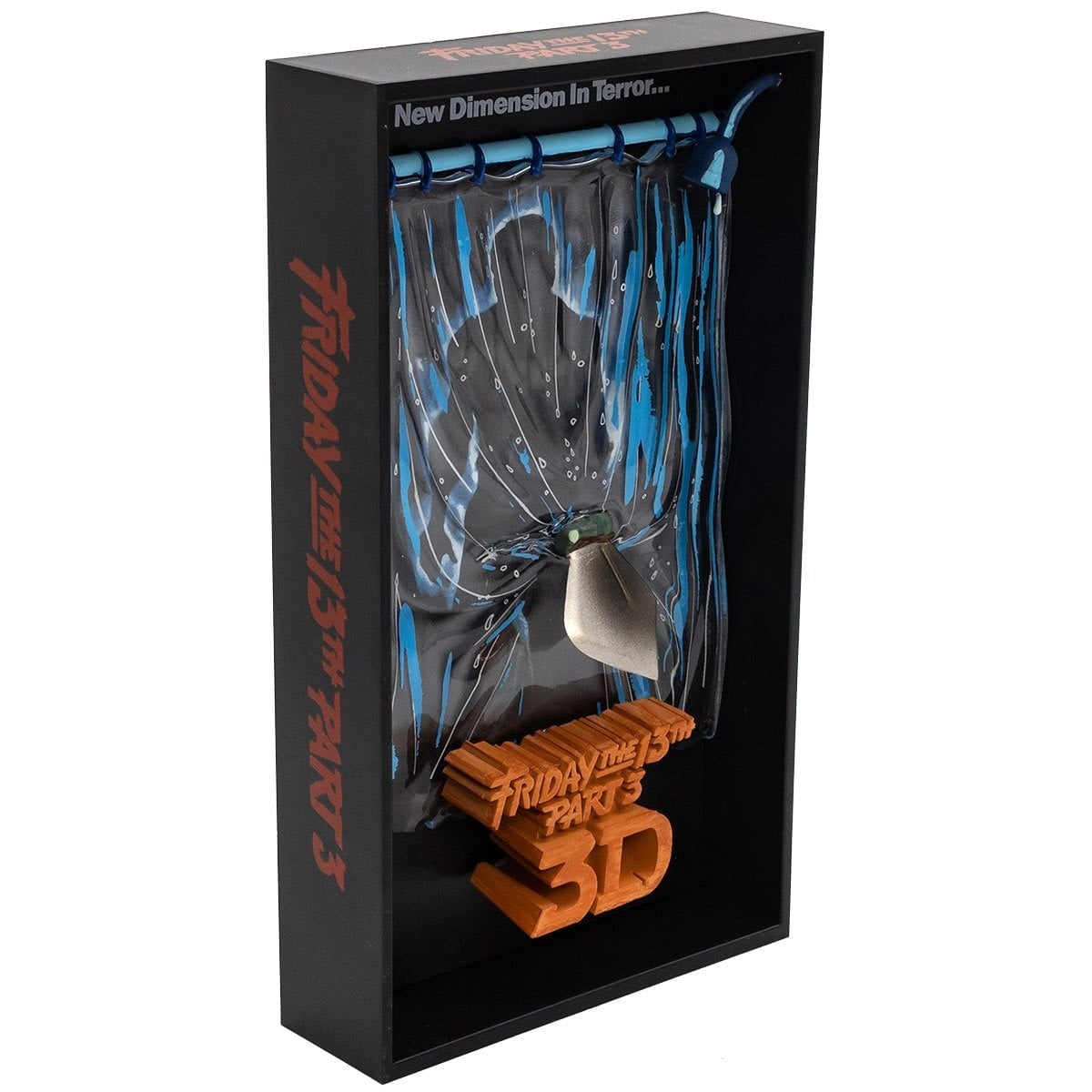 Friday the 13th Part 3 3-Deep VHS Statue