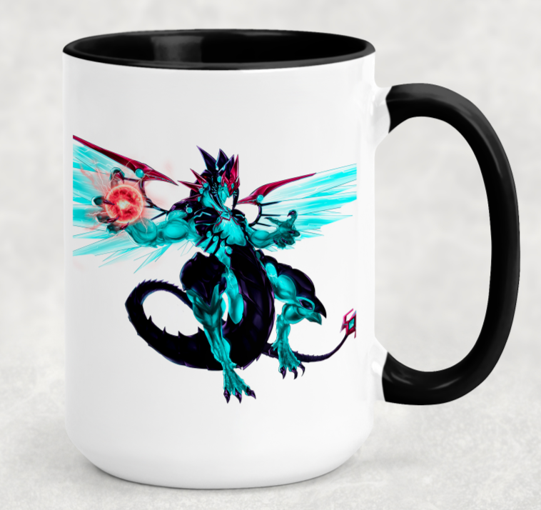 Galaxy-Eyes Photon Dragon - 15oz Ceramic Mug