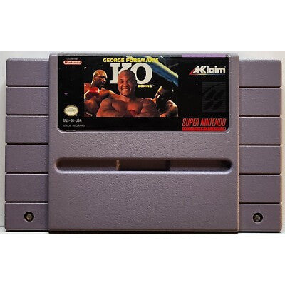 George Foreman's KO Boxing (SNES)