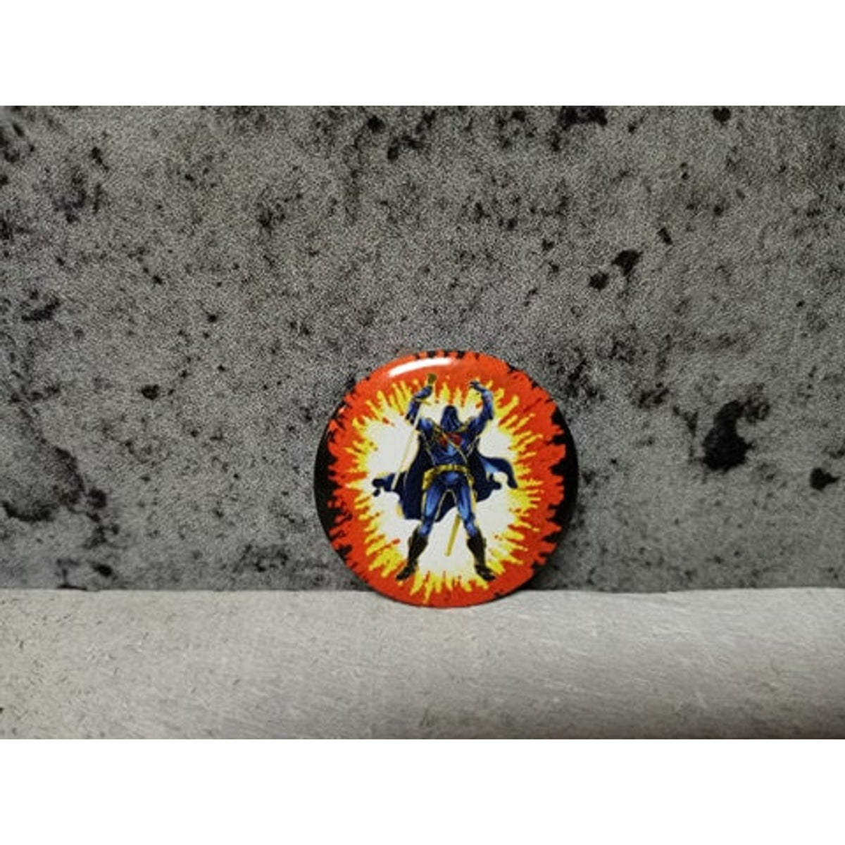 Gi Joe Cobra Commander Button