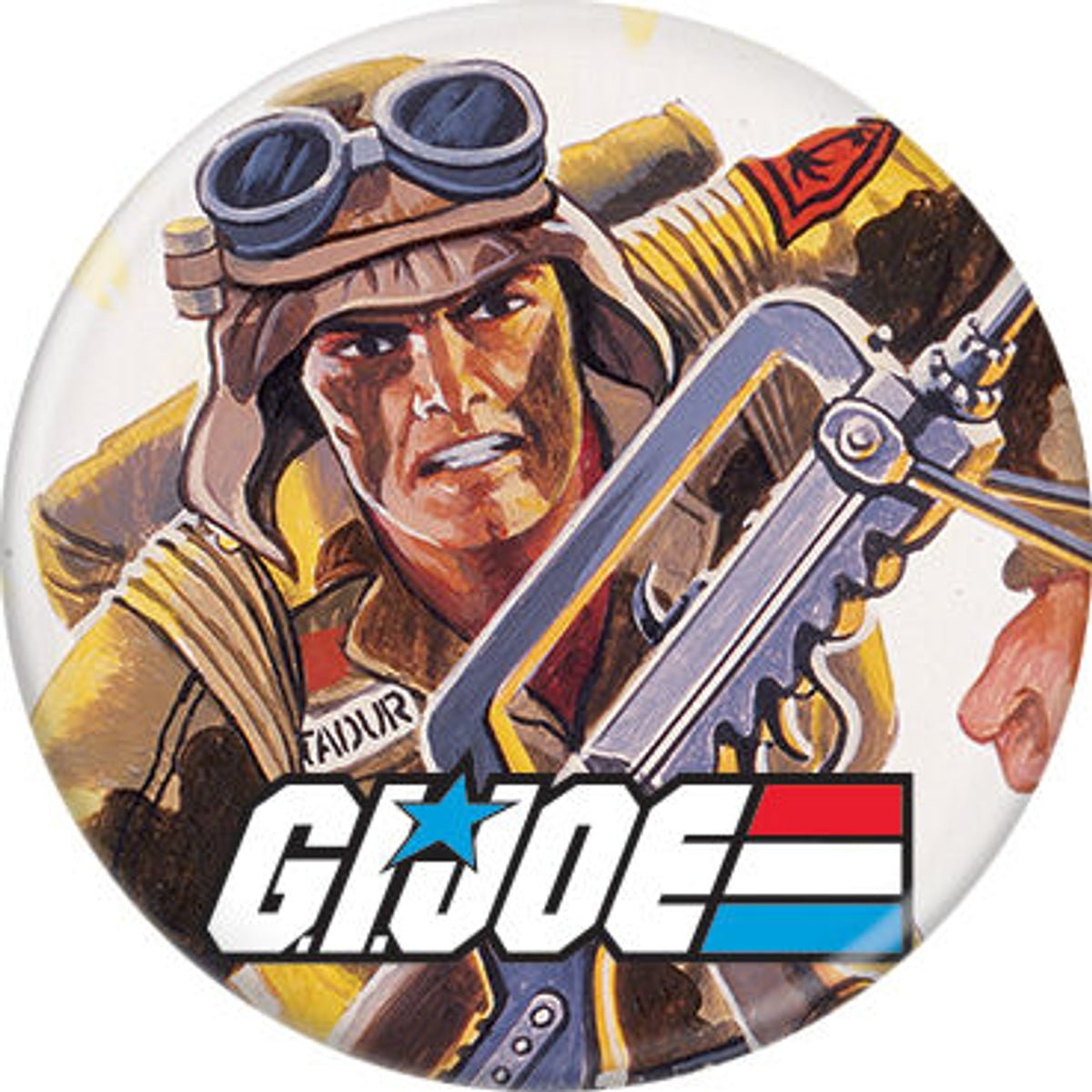 GI Joe Dusty Button