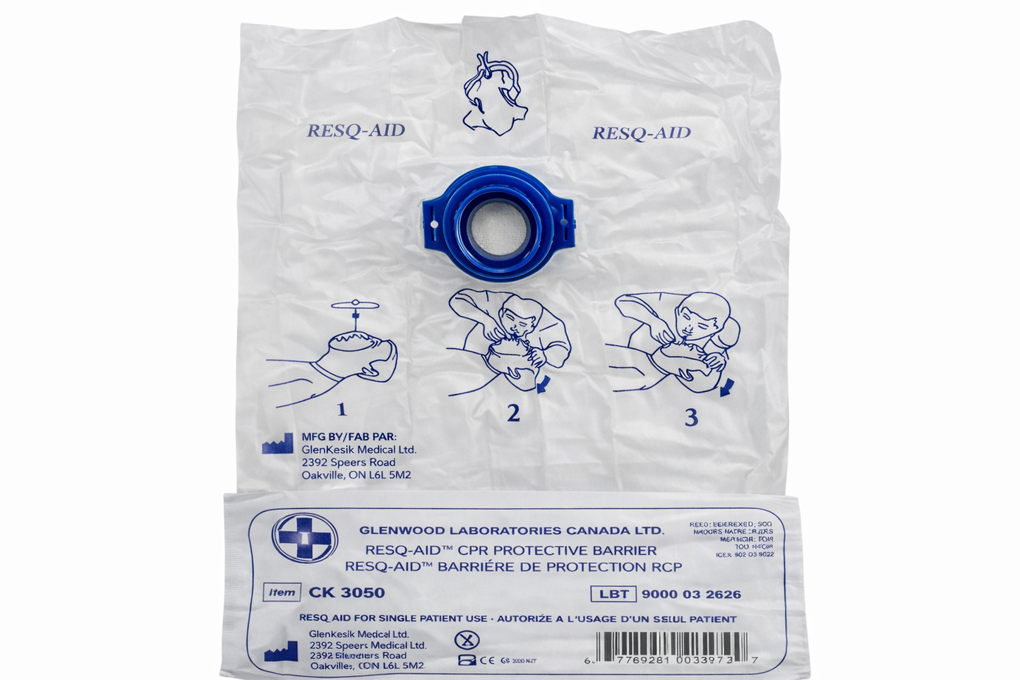 CSA Z1220 TYPE 2 BASIC MEDIUM FIRST AID KIT BULK IN 24 UNIT PLASTIC BOX