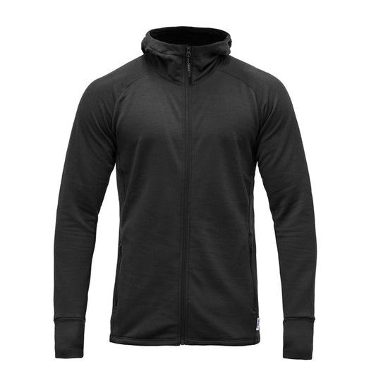 Devold Men's Nibba Merino Wool Full-Zip Hooded Hiking Jackets Size XL