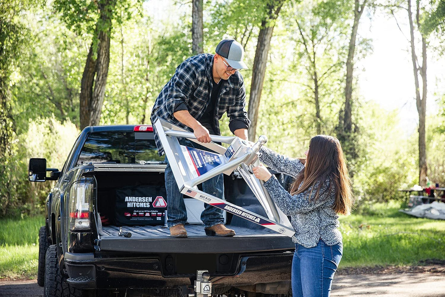 Andersen Hitches Aluminum Ultimate 5th Wheel Connection - Ultimate Connection Gooseneck Mount AND3220