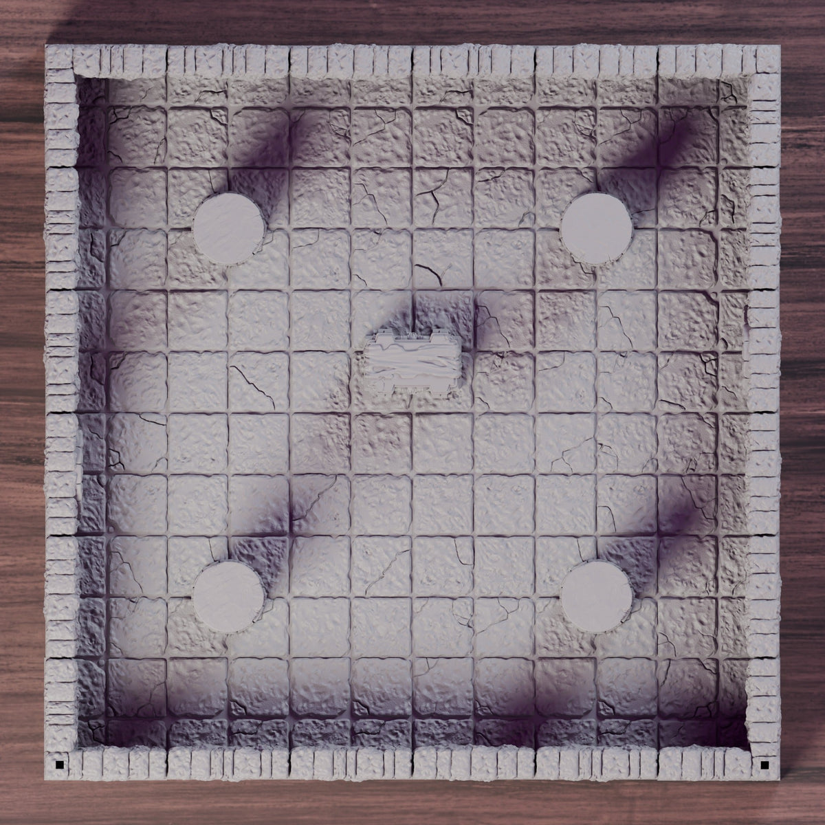 Grand Chamber 8x8" Arena – Dragonlock 28mm Dungeon
