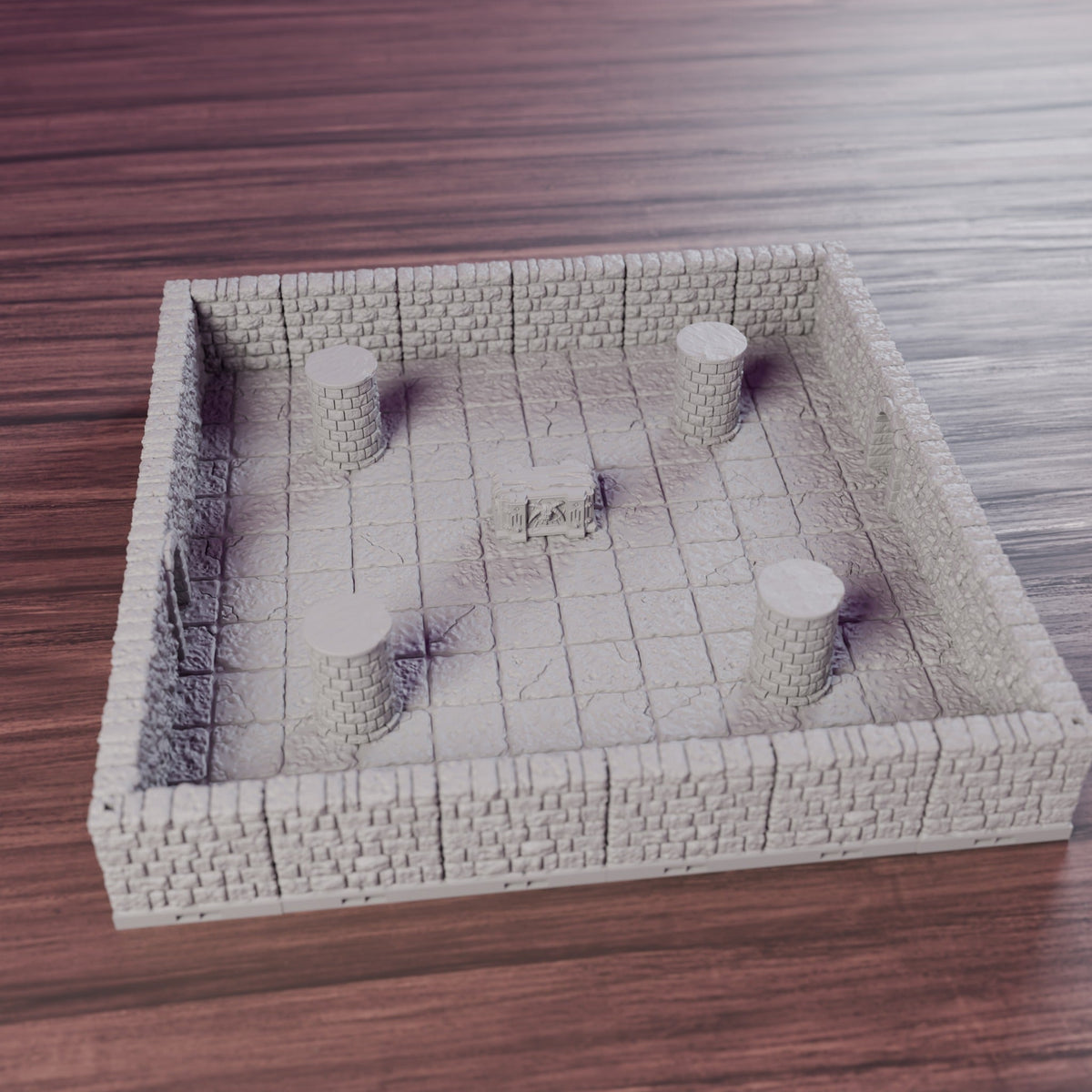 Grand Chamber 8x8" Arena – Dragonlock 28mm Dungeon