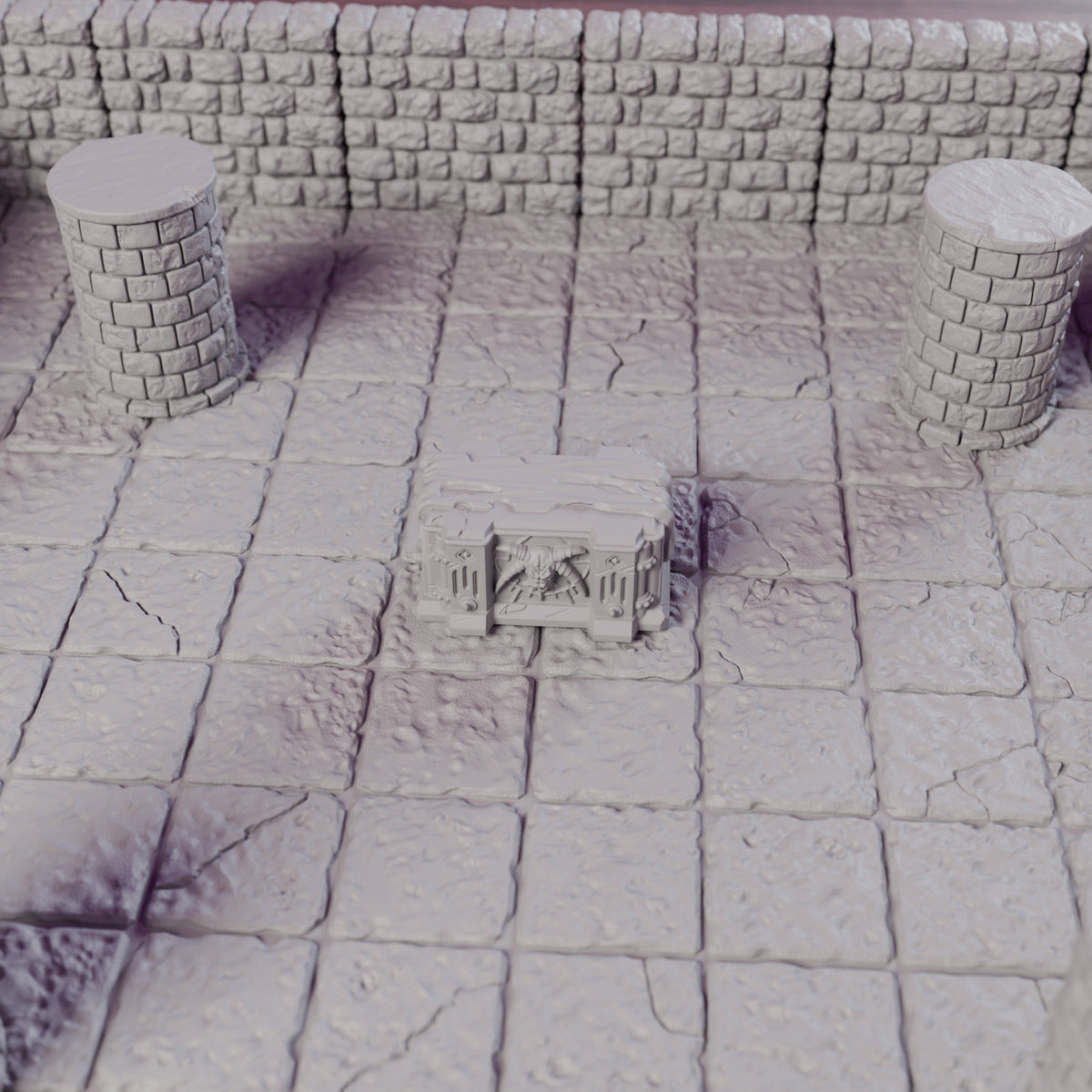 Grand Chamber 8x8" Arena – Dragonlock 28mm Dungeon
