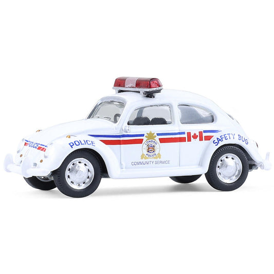 Greenlight London, Ontario Police Service Safety Club Classic Volkswagen Beetle Die Cast