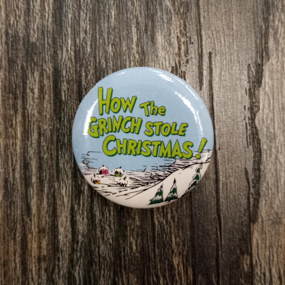 Grinch Bucket O Buttons