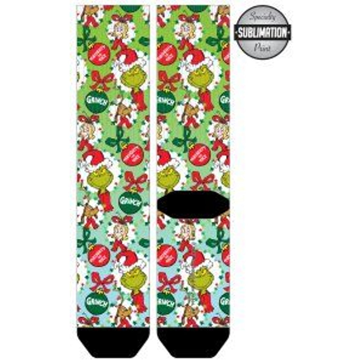 Grinch & Cindy Lou Who Socks