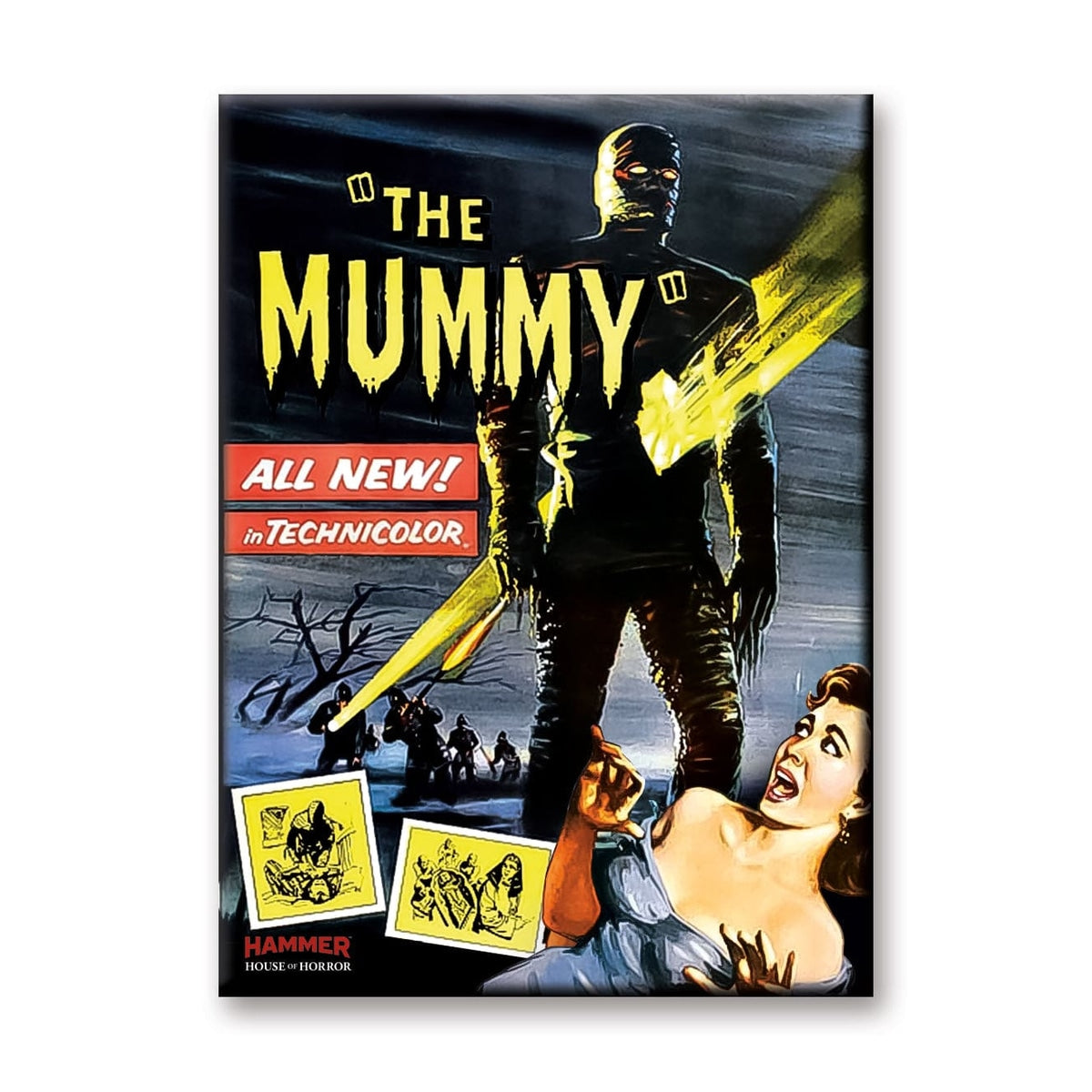 Hammer Films - The Mummy Girl Magnet