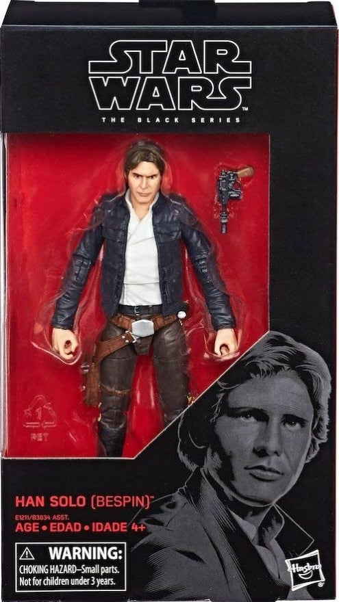 Star Wars 6" Black Series Han Solo (Bespin) - ** Subpar box**