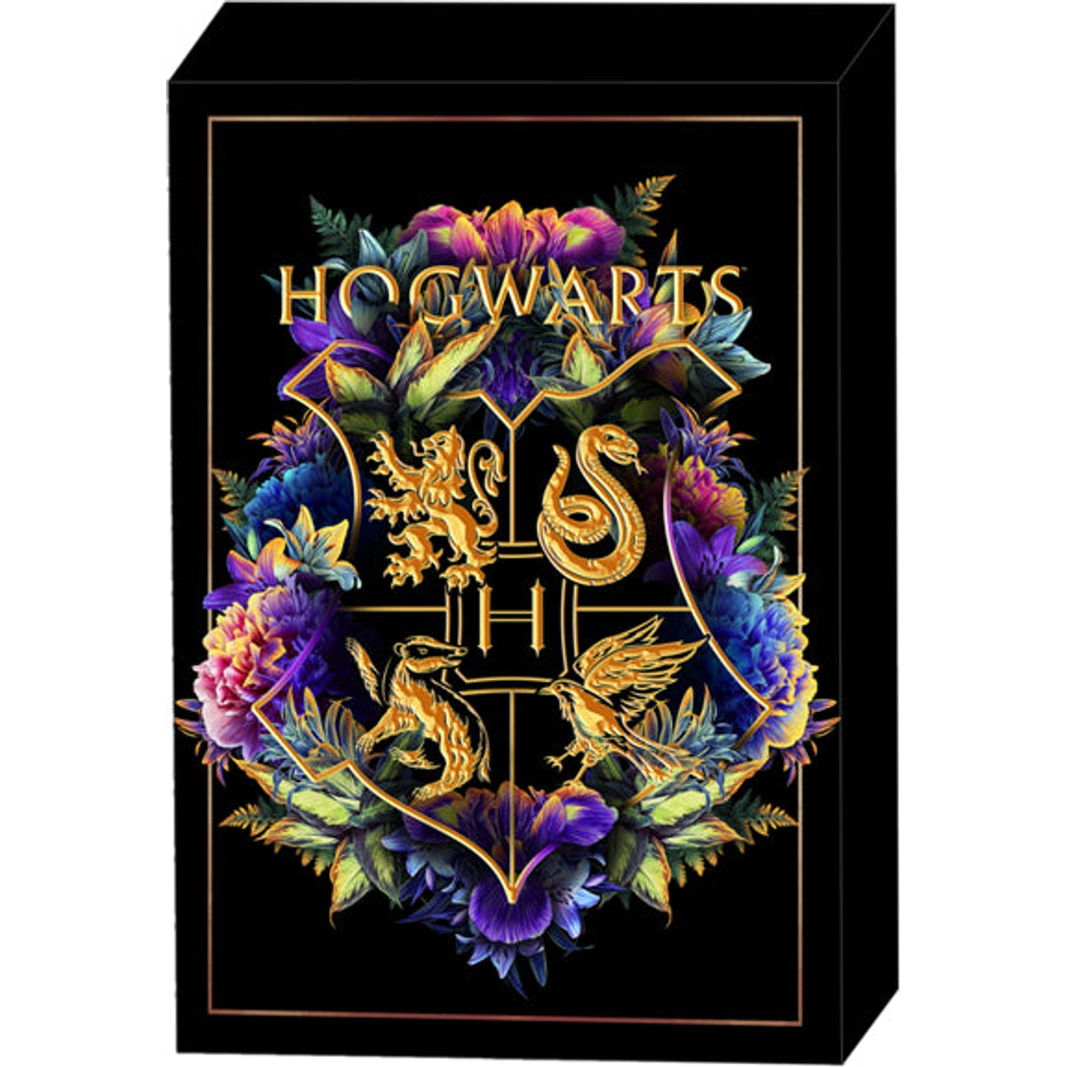 Harry Potter - Floral Hogwarts Crest 5x7 Wall Art