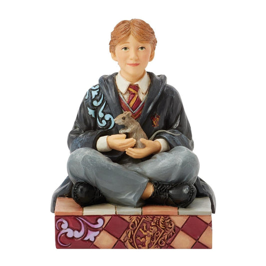 Harry Potter - Ron with Scabbers "Wizarding Whiskers" Jim Shore
