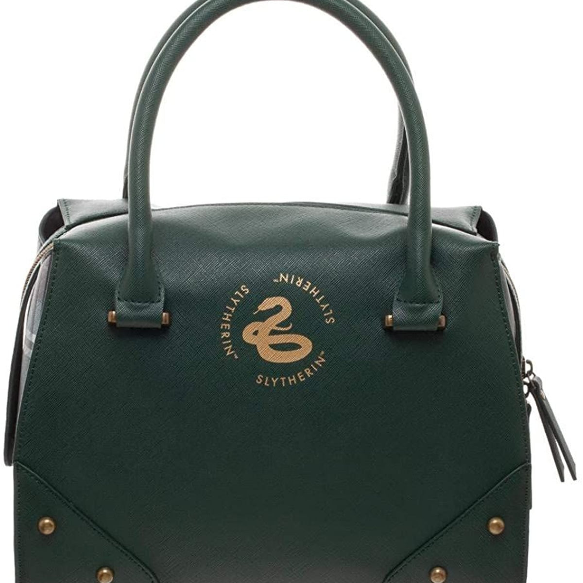 Harry Potter - Slytherin Plaid Top Roll Purse
