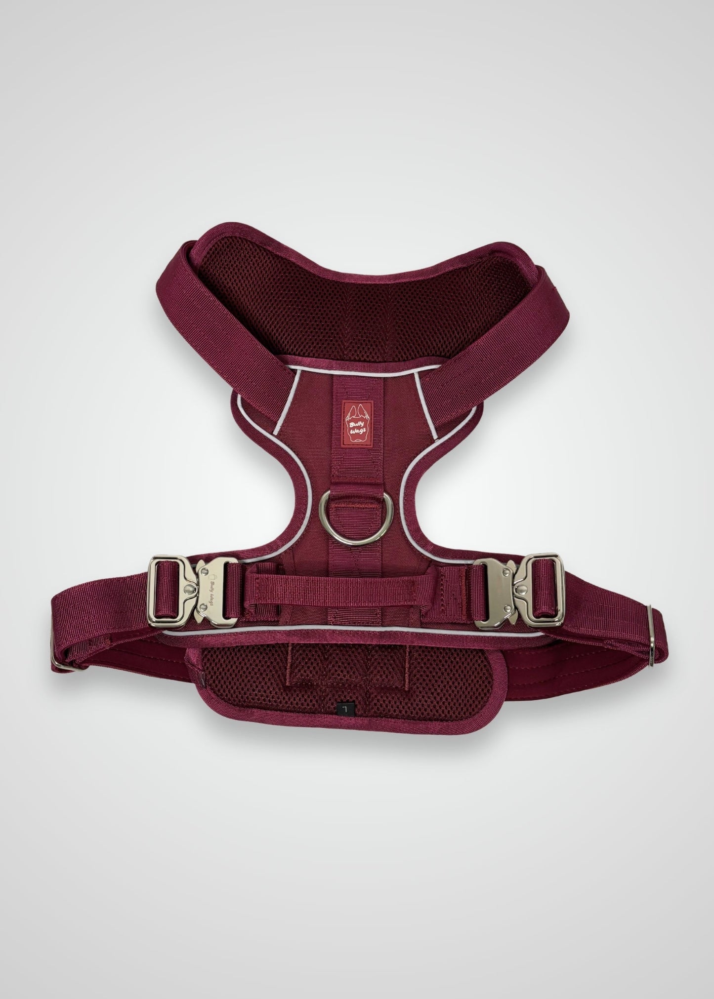 Heavy-Duty Everyday Harness - Cherry Wine