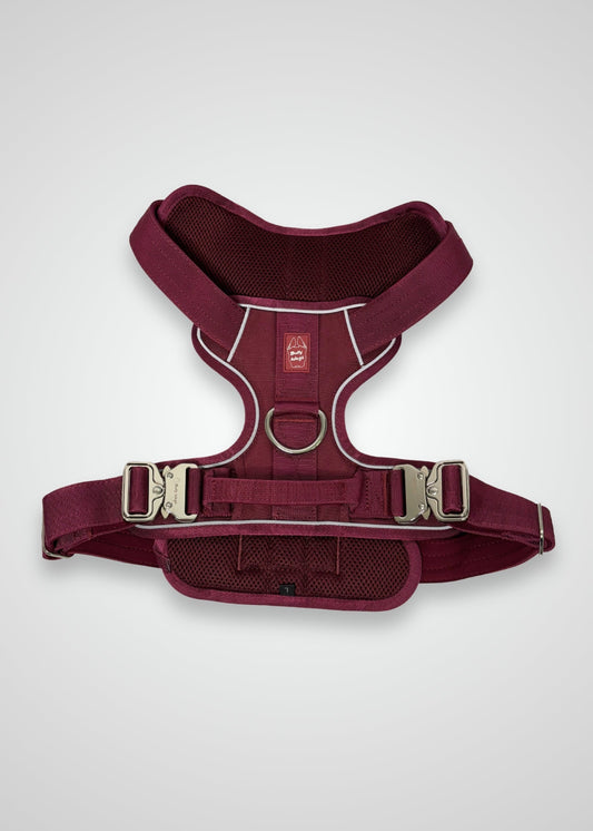 Heavy-Duty Everyday Harness - Cherry Wine