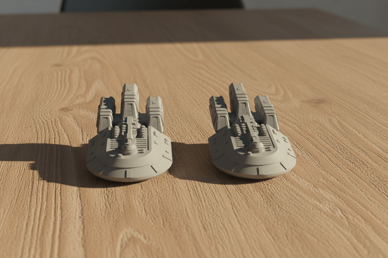 Heavy Cruiser Reinforcement Pack – Terran & Kurgun (4)