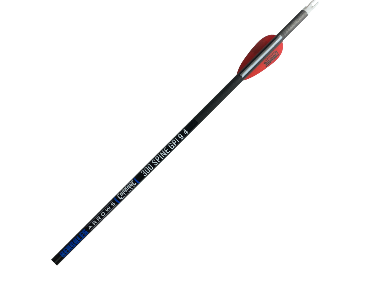 Carnage Hercules 300 Spine 6.2mm Carbon 32" 12-Pack Arrows