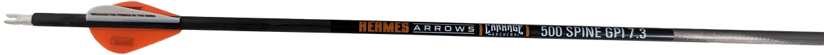 Carnage Hermes 500 Spine 6.2mm Carbon 32" 12-Pack Arrows