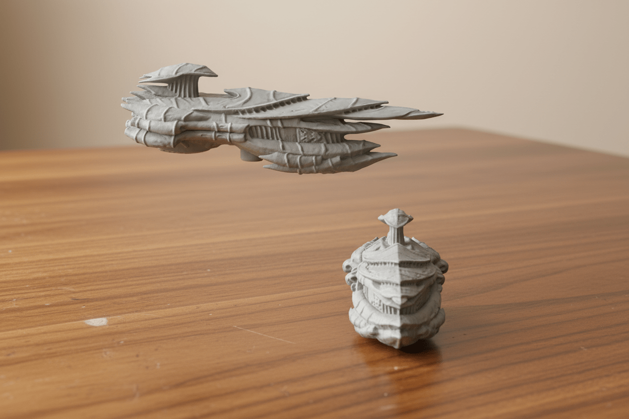 Hive Synapse Control Node – 1:128 Alien Fleet (5 Ships)