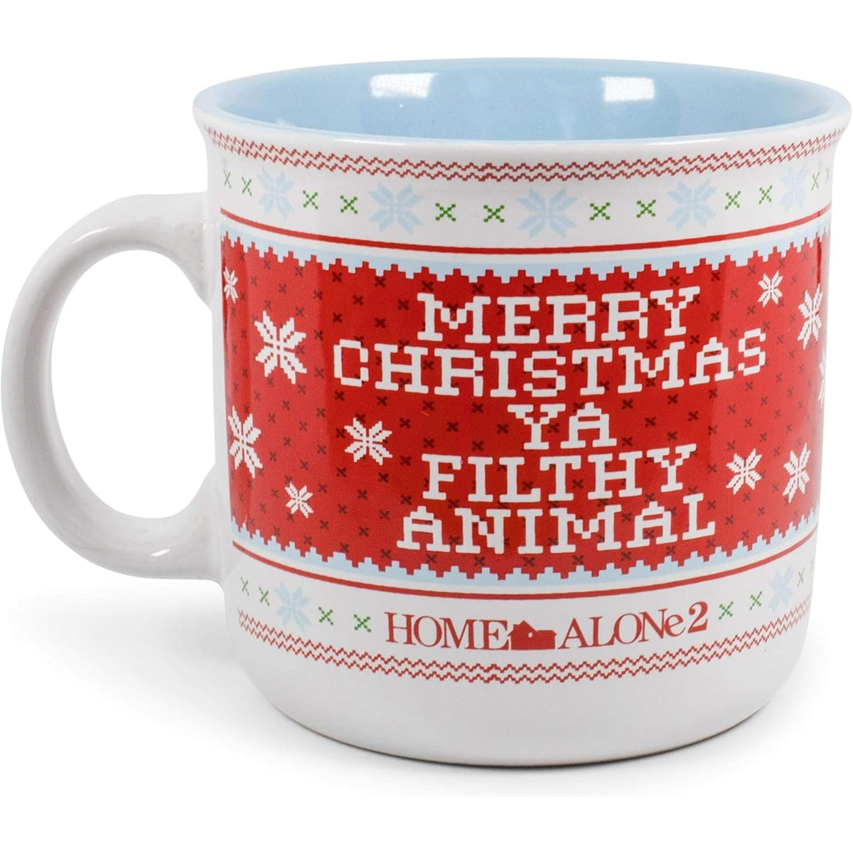 Home Alone Filthy Animal Sweater 20oz Ceramic Camper Mug