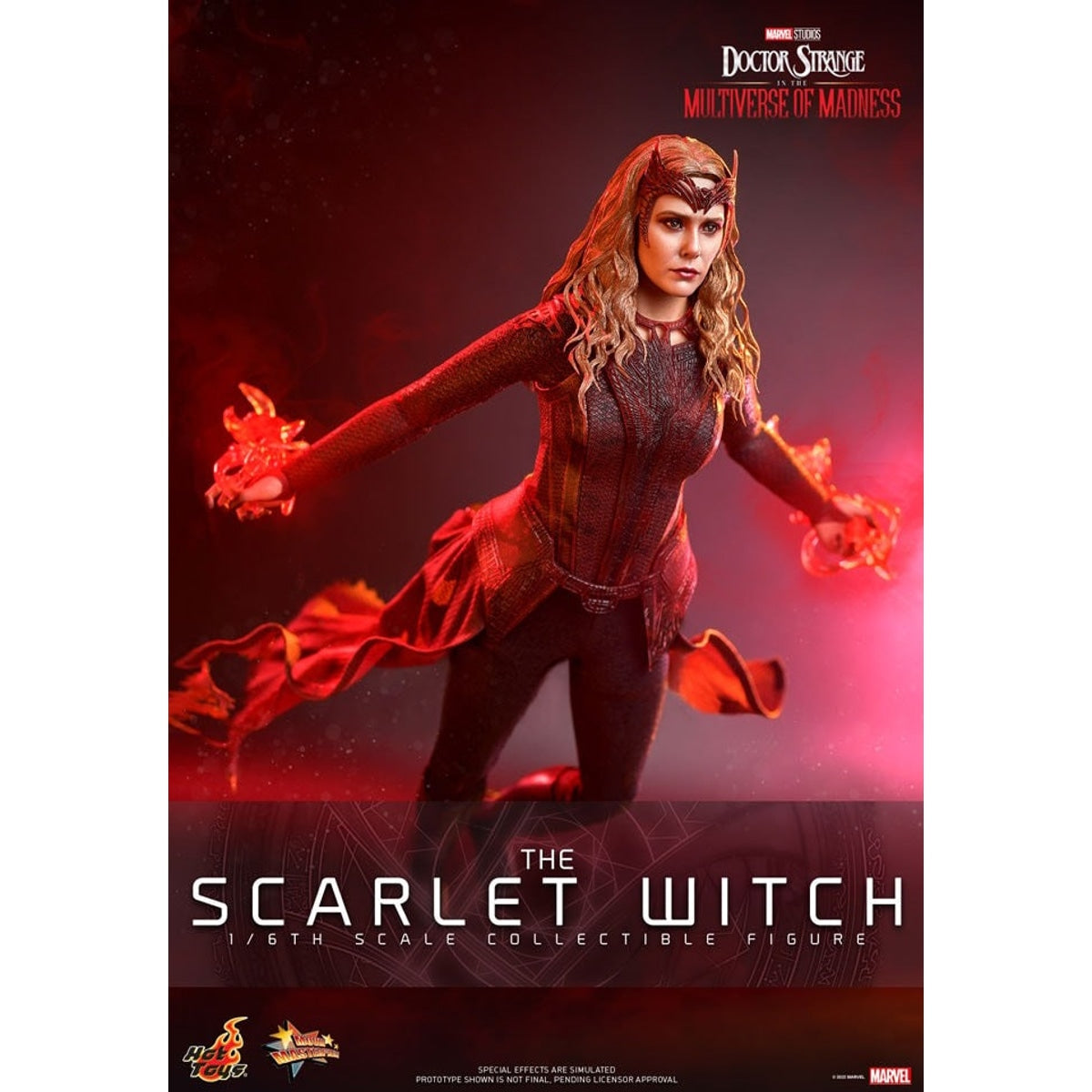 Hot Toys Dr Strange Multiverse of Madness Scarlet Witch 1:6 Scale Figure