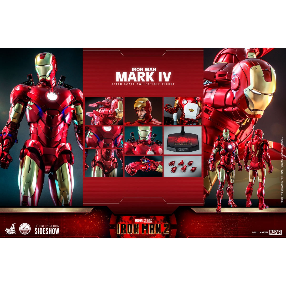Hot Toys - Iron Man Mark IV 1:4 Scale Figure