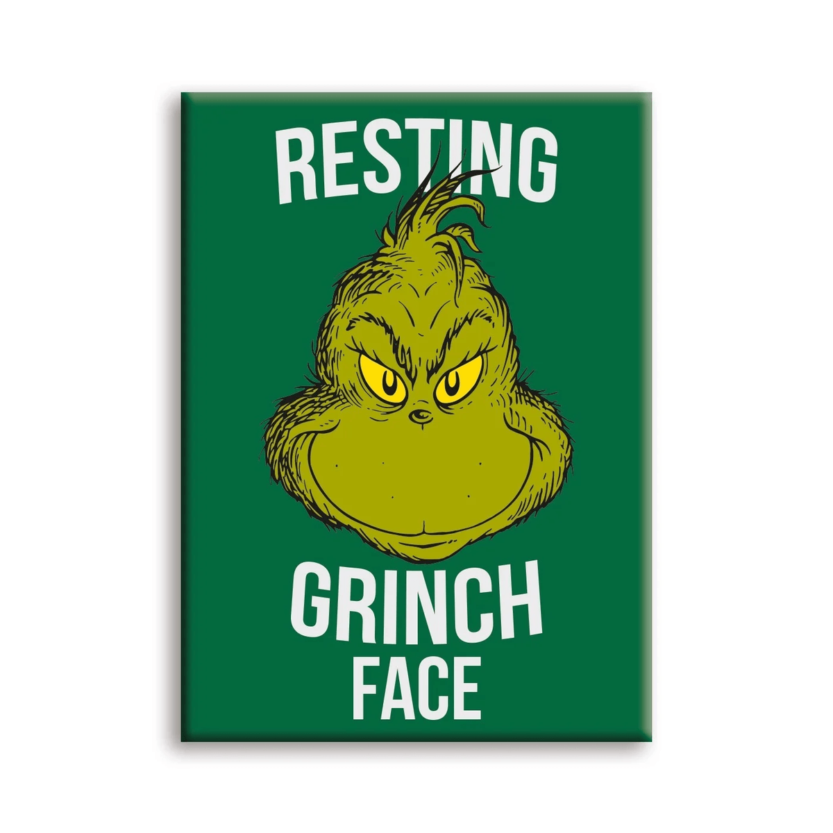 How the Grinch Stole Christmas - Resting Grinch Face Magnet